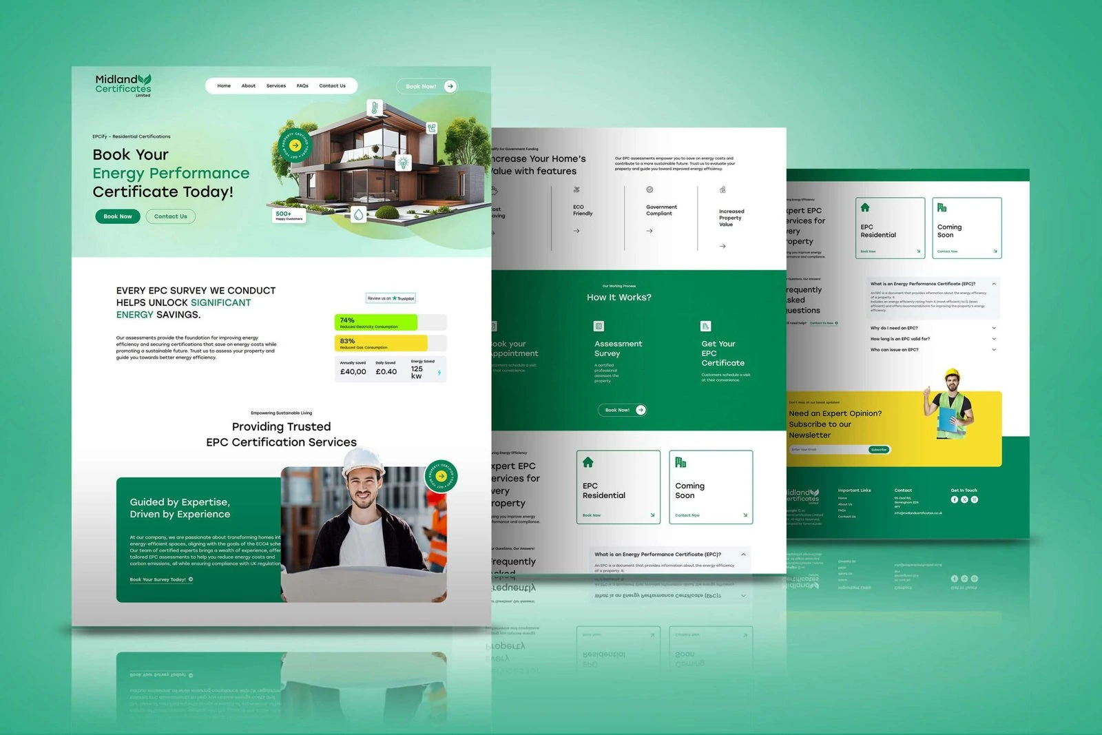 Full Midlandcertificates website presentation