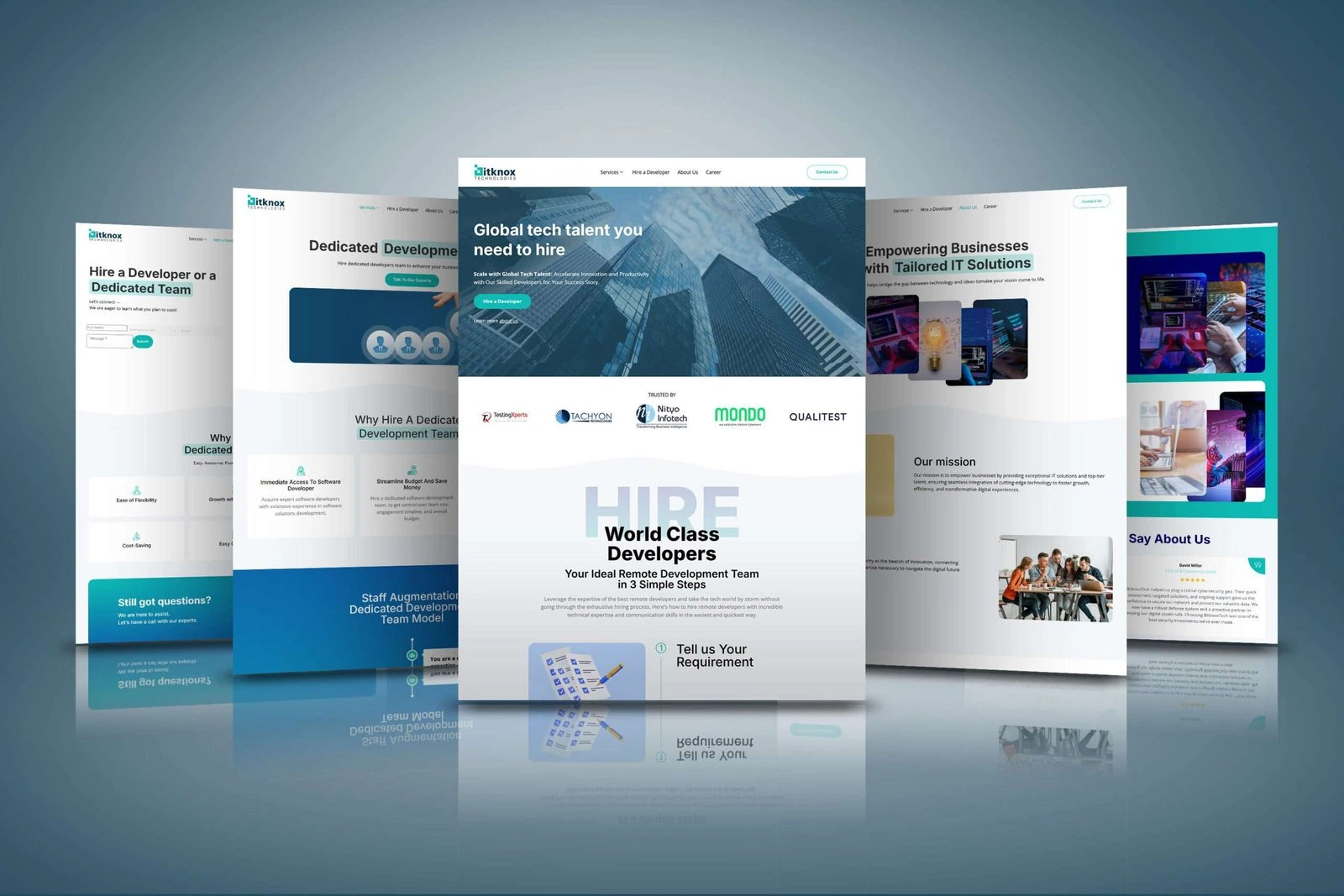 Full Bitknoxtech website presentation